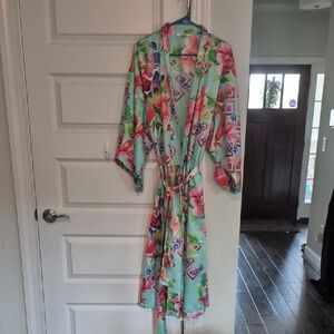 Natori Multicolor Floral Garment